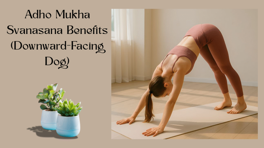 Adho Mukha Svanasana downward-facing dog yoga for full-body toning
