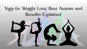 Yoga for weight loss – best yoga asanas and benefits explained with silhouette poses