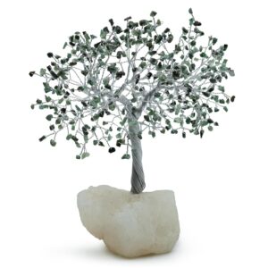 emerald crystal tree