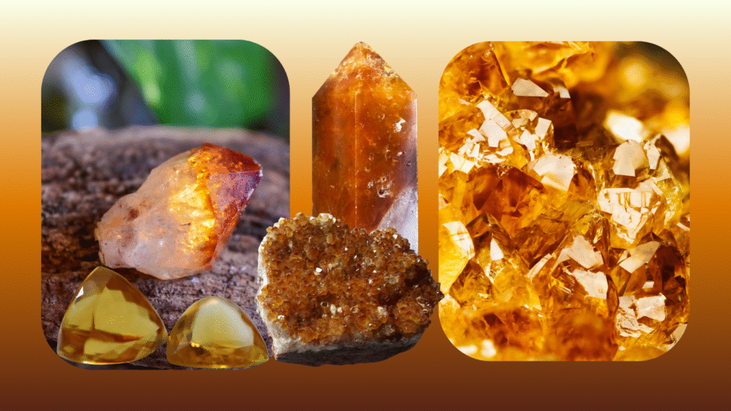 citrine gemstone symbolizing positivity

